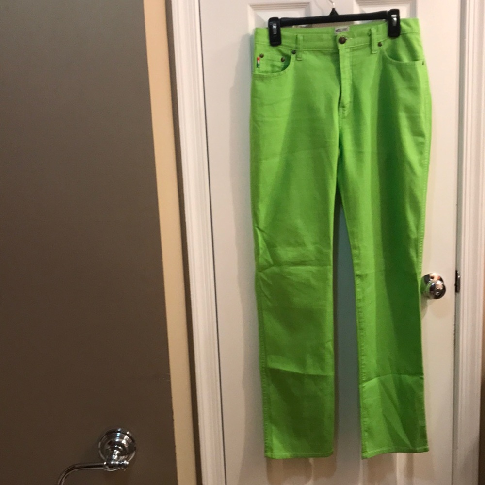 ⚡️FINAL PRICE⚡️ Moschino/Moschino Jeans Rare Vintage Lime Green Jeans